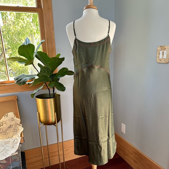 Figue Silk Slip Dress - Picture 2 of 14